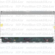 Матрица для ноутбука HP Pavilion G7-2244nr (1600x900 HD+) TN, 40pin, Глянцевая