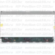 Матрица для ноутбука HP Pavilion G7-2252sr (1600x900 HD+) TN, 40pin, Глянцевая