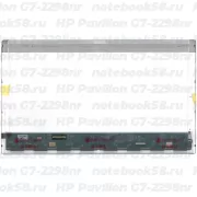 Матрица для ноутбука HP Pavilion G7-2298nr (1600x900 HD+) TN, 40pin, Глянцевая