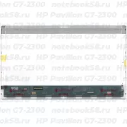 Матрица для ноутбука HP Pavilion G7-2300 (1600x900 HD+) TN, 40pin, Глянцевая