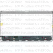 Матрица для ноутбука HP Pavilion G7-2300sr (1600x900 HD+) TN, 40pin, Глянцевая