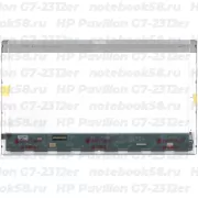 Матрица для ноутбука HP Pavilion G7-2312er (1600x900 HD+) TN, 40pin, Глянцевая