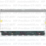 Матрица для ноутбука HP Pavilion G7-1031 (1600x900 HD+) TN, 40pin, Глянцевая