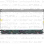 Матрица для ноутбука HP Pavilion G7-1158nr (1600x900 HD+) TN, 40pin, Глянцевая