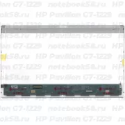 Матрица для ноутбука HP Pavilion G7-1229 (1600x900 HD+) TN, 40pin, Глянцевая