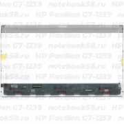 Матрица для ноутбука HP Pavilion G7-1239 (1600x900 HD+) TN, 40pin, Глянцевая