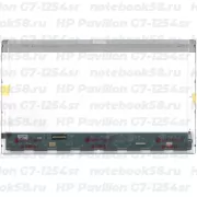 Матрица для ноутбука HP Pavilion G7-1254sr (1600x900 HD+) TN, 40pin, Глянцевая