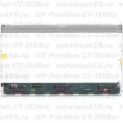 Матрица для ноутбука HP Pavilion G7-1308sr (1600x900 HD+) TN, 40pin, Глянцевая