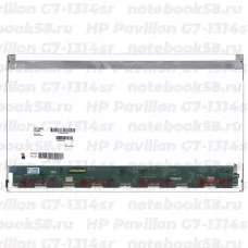 Матрица для ноутбука HP Pavilion G7-1314sr (1600x900 HD+) TN, 40pin, Матовая