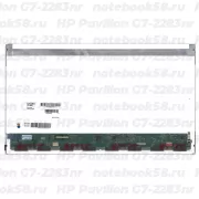 Матрица для ноутбука HP Pavilion G7-2283nr (1600x900 HD+) TN, 40pin, Матовая