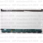 Матрица для ноутбука HP Pavilion G7-1139 (1600x900 HD+) TN, 40pin, Глянцевая