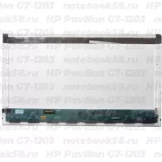 Матрица для ноутбука HP Pavilion G7-1203 (1600x900 HD+) TN, 40pin, Глянцевая