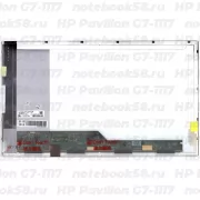 Матрица для ноутбука HP Pavilion G7-1117 (1600x900 HD+) TN, 40pin, Глянцевая