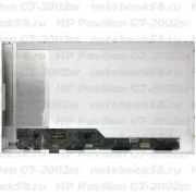 Матрица для ноутбука HP Pavilion G7-2002sr (1600x900 HD+) TN, 40pin, Глянцевая