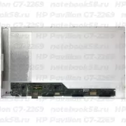 Матрица для ноутбука HP Pavilion G7-2269 (1600x900 HD+) TN, 40pin, Глянцевая