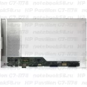 Матрица для ноутбука HP Pavilion G7-1178 (1600x900 HD+) TN, 40pin, Глянцевая