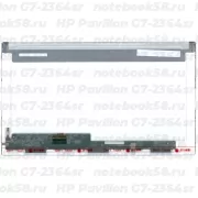 Матрица для ноутбука HP Pavilion G7-2364sr (1600x900 HD+) TN, 40pin, Матовая