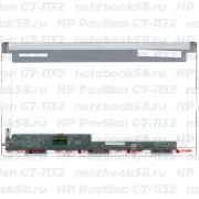 Матрица для ноутбука HP Pavilion G7-1132 (1600x900 HD+) TN, 40pin, Матовая