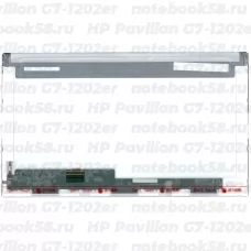 Матрица для ноутбука HP Pavilion G7-1202er (1600x900 HD+) TN, 40pin, Матовая