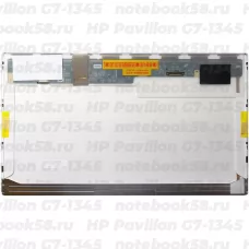 Матрица для ноутбука HP Pavilion G7-1345 (1600x900 HD+) TN, 40pin, Матовая