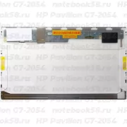 Матрица для ноутбука HP Pavilion G7-2054 (1600x900 HD+) TN, 40pin, Матовая