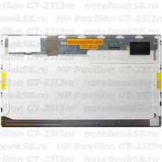 Матрица для ноутбука HP Pavilion G7-2313nr (1600x900 HD+) TN, 40pin, Матовая