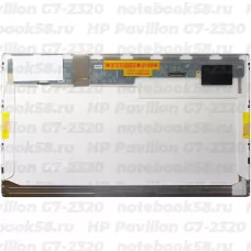 Матрица для ноутбука HP Pavilion G7-2320 (1600x900 HD+) TN, 40pin, Матовая