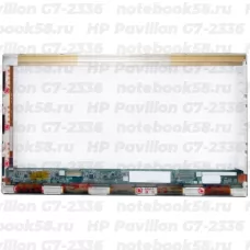 Матрица для ноутбука HP Pavilion G7-2336 (1600x900 HD+) TN, 40pin, Глянцевая