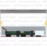 Матрица для ноутбука HP Pavilion G7-2017 (1600x900 HD+) TN, 40pin, Глянцевая