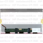 Матрица для ноутбука HP Pavilion G7-1125 (1600x900 HD+) TN, 40pin, Глянцевая