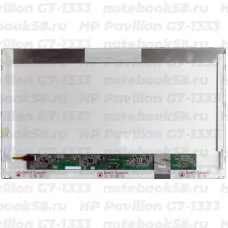 Матрица для ноутбука HP Pavilion G7-1333 (1600x900 HD+) TN, 40pin, Матовая