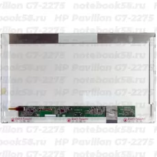 Матрица для ноутбука HP Pavilion G7-2275 (1600x900 HD+) TN, 40pin, Матовая