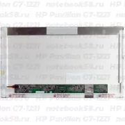 Матрица для ноутбука HP Pavilion G7-1221 (1600x900 HD+) TN, 40pin, Матовая