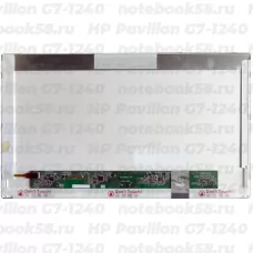 Матрица для ноутбука HP Pavilion G7-1240 (1600x900 HD+) TN, 40pin, Матовая