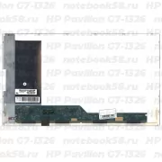 Матрица для ноутбука HP Pavilion G7-1326 (1600x900 HD+) TN, 40pin, Глянцевая