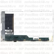 Матрица для ноутбука HP Pavilion G7-1335 (1600x900 HD+) TN, 40pin, Глянцевая