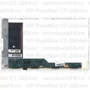 Матрица для ноутбука HP Pavilion G7-2254er (1600x900 HD+) TN, 40pin, Глянцевая