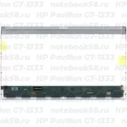 Матрица для ноутбука HP Pavilion G7-1333 (1600x900 HD+) TN, 40pin, Глянцевая