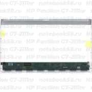 Матрица для ноутбука HP Pavilion G7-2111nr (1600x900 HD+) TN, 40pin, Глянцевая