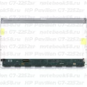 Матрица для ноутбука HP Pavilion G7-2252sr (1600x900 HD+) TN, 40pin, Глянцевая