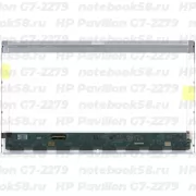 Матрица для ноутбука HP Pavilion G7-2279 (1600x900 HD+) TN, 40pin, Глянцевая