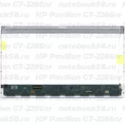 Матрица для ноутбука HP Pavilion G7-2286nr (1600x900 HD+) TN, 40pin, Глянцевая