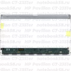 Матрица для ноутбука HP Pavilion G7-2351er (1600x900 HD+) TN, 40pin, Глянцевая