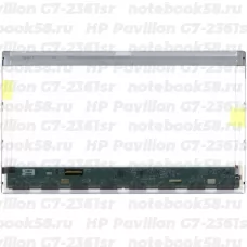 Матрица для ноутбука HP Pavilion G7-2361sr (1600x900 HD+) TN, 40pin, Глянцевая