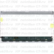 Матрица для ноутбука HP Pavilion G7-1106 (1600x900 HD+) TN, 40pin, Глянцевая