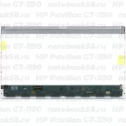 Матрица для ноутбука HP Pavilion G7-1190 (1600x900 HD+) TN, 40pin, Глянцевая