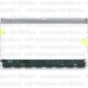 Матрица для ноутбука HP Pavilion G7-1200er (1600x900 HD+) TN, 40pin, Глянцевая