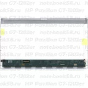 Матрица для ноутбука HP Pavilion G7-1202er (1600x900 HD+) TN, 40pin, Глянцевая