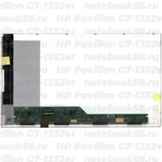 Матрица для ноутбука HP Pavilion G7-1352er (1600x900 HD+) TN, 40pin, Глянцевая