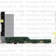 Матрица для ноутбука HP Pavilion G7-2022 (1600x900 HD+) TN, 40pin, Глянцевая